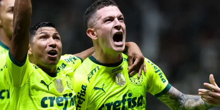 Jogando em Belo Horizonte, Palmeiras derrota o Atlético-MG por 4 a 0