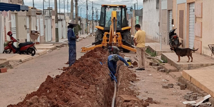 Deso amplia abastecimento de água do bairro Sebastião Lopes, em Nossa Senhora da Glória