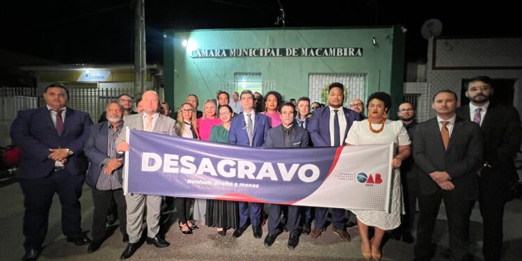 OAB/SE realiza ato de desagravo em Macambira contra vereador do município