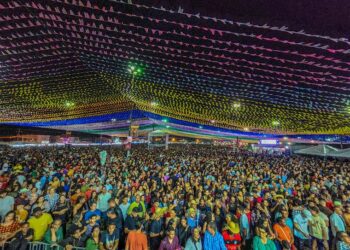 Público lota Forródromo na abertura dos festejos juninos de Estância