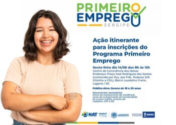 Primeiro Emprego Sergipe: Prefeitura de Lagarto promove ação itinerante de inscrições no programa de incentivo ao trabalho