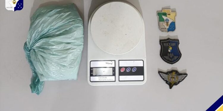 PM apreende drogas ilícitas em Nossa Senhora do Socorro