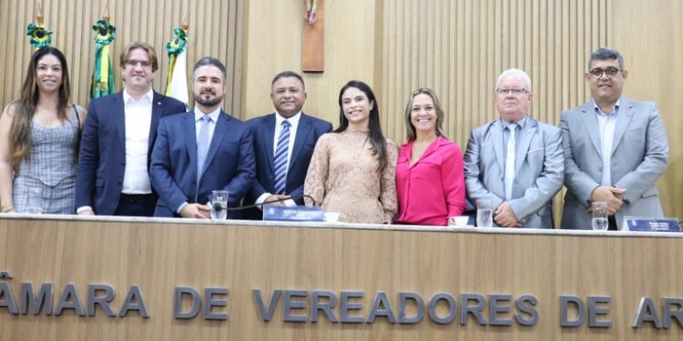 Adriano Taxista toma posse como vereador no lugar de Dr. Gonzaga