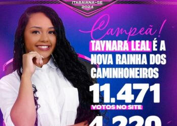 Itabaiana: Thaynara Leal é eleita Rainha dos Caminhoneiros 2024