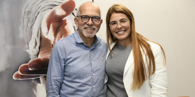 Prefeito Edvaldo reforça parceria com primeira dama do Estado, Érica Mitidieri: ações em benefício dos cidadãos