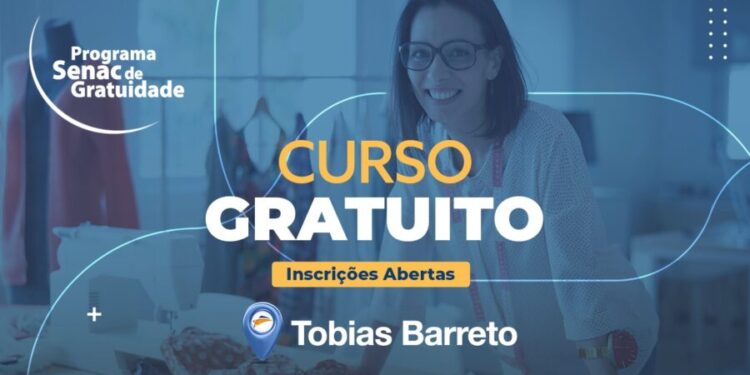 Senac de Tobias Barreto abre vagas gratuitas para curso de “Costura: técnicas de acabamento”