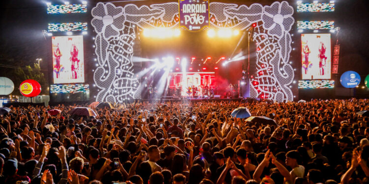 Grandes nomes do forró da atualidade sobem ao palco do Arraiá do Povo nesta quarta-feira, 5
