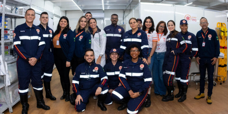 Saúde abre festejos juninos com assistência e prevenção à população durante Arraiá do Povo