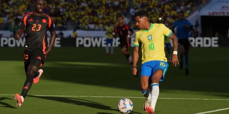 Brasil não passa de empate com a Colômbia e fica em segundo no Grupo D