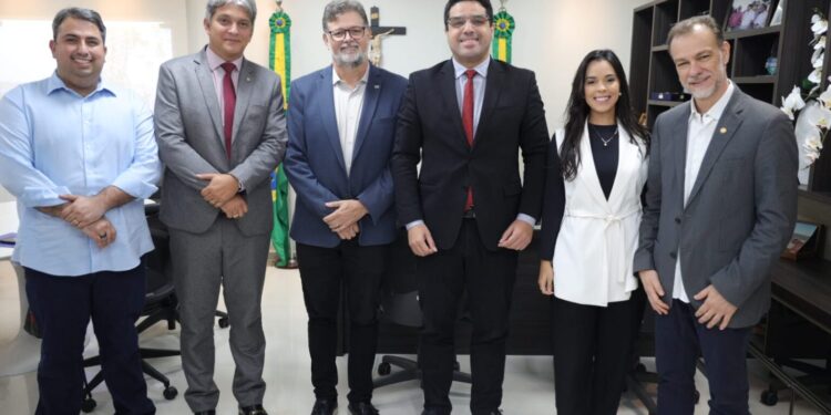 Presidente da Alese recebe secretários para tratar sobre ‘Sergipe 2050’