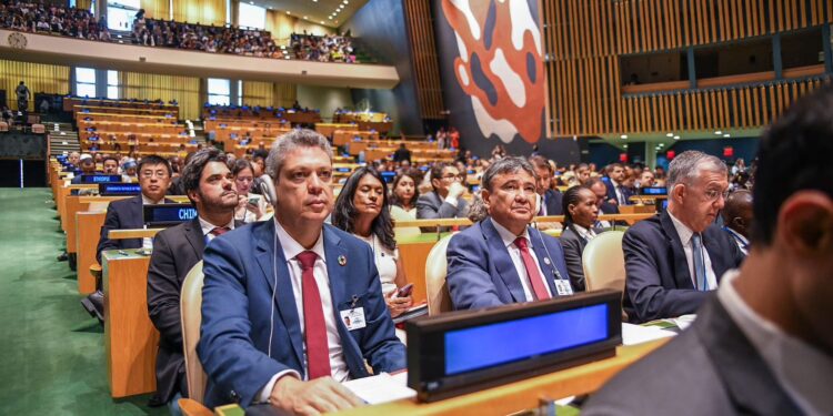 Ministro Márcio Macêdo apresenta compromissos do Brasil na ONU