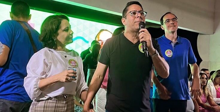 Emília e Ricardo apoiam candidatura de Georgeo a prefeito de Ribeirópolis