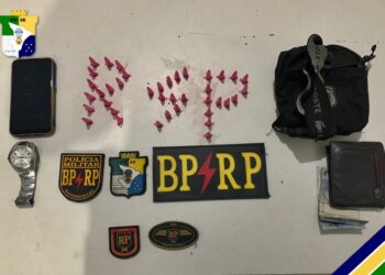 Polícia Militar prende suspeito de tráfico de drogas no Bairro São Conrado