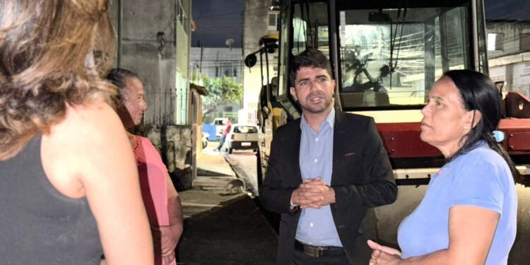 Bairro Suíssa recebe melhorias viabilizadas por emendas do vereador Pastor Diego