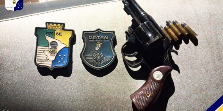 Getam prende homem por porte ilegal de arma de fogo em São Cristóvão