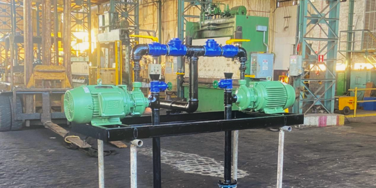 Deso instala Estação Elevatória de Água no povoado Saúde em Santana do São Francisco