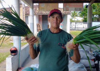 Entrega simultânea de alimentos da irrigação pública em Lagarto tem incentivo do Governo do Estado