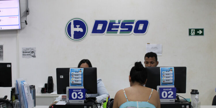 Deso realizou 73 mil atendimentos comerciais na grande Aracaju no 1º semestre