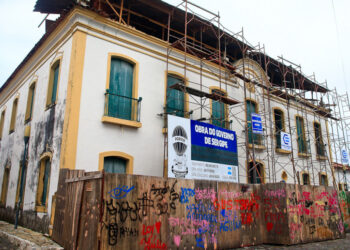 Governo avança na obra de restauração do Museu Histórico de Sergipe