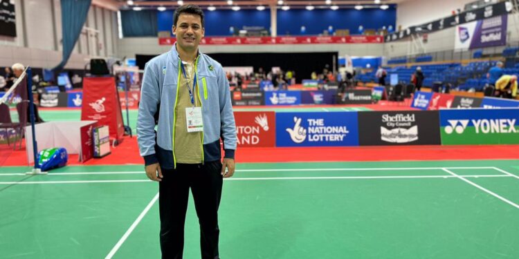 Fisioterapeuta sergipano atuou com a seleção de badminton        