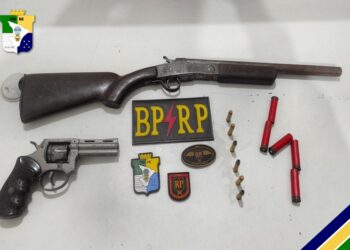 PM prende suspeito e apreende duas armas de fogo em Laranjeiras