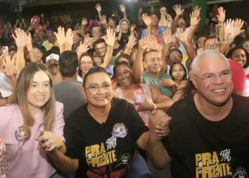 Larissa Franco, nora de Zé Franco, é candidata a vice de Carminha