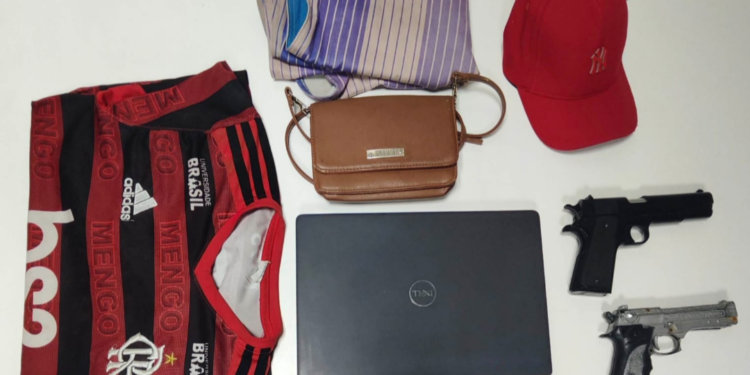 Ação conjunta prende em flagrante dois suspeitos de roubos de motocicleta e eletrônicos em Itabaiana