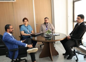 Jeferson Andrade recebe visita do superintendente do IBAMA