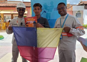 Energisa leva orientações de segurança para 1º Festival de Pipas em Cedro