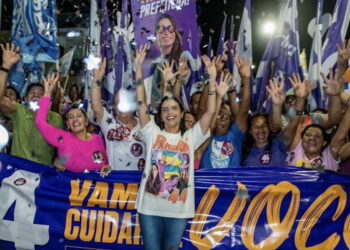 Yandra Moura realiza maior caminhada da história do bairro América, em Aracaju