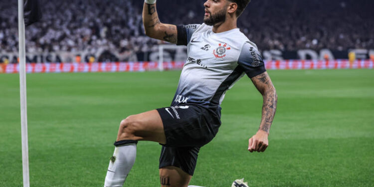Yuri Alberto atinge marca histórica com a camisa do Corinthians na Sul-Americana de 2024