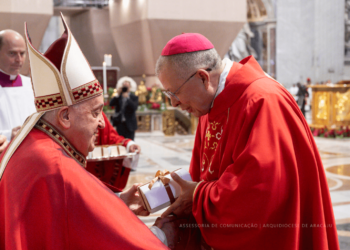 Dom Josefa Menezes da Silva receberá imposição do pálio arquiepiscopal do representante do Papa no Brasil