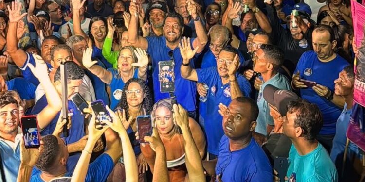 Airton Martins segue realizando atos com grande participação popular na Barra dos Coqueiros