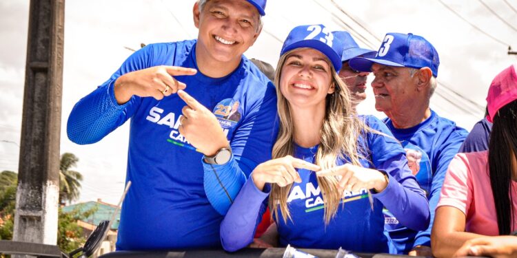 Com grande carreata, Dr. Samuel intensifica campanha rumo à Prefeitura de Socorro