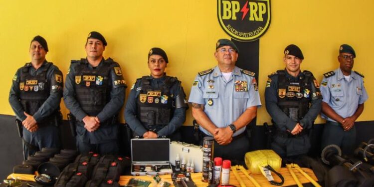 Polícia Militar reforça Batalhão de Radiopatrulha com novos equipamentos