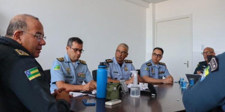 Polícia Militar realiza reunião estratégica para o Plano de Segurança do Pleito Eleitoral 2024