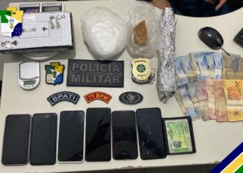 Ação conjunta prende duas pessoas por suspeita de envolvimento com o tráfico de drogas em Lagarto