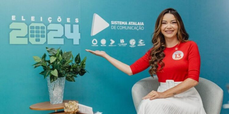 Em entrevista ao Balanço Geral, Candisse se afirma como candidata mais preparada para a prefeitura de Aracaju