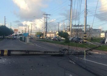 Energisa registrou 164 ocorrências de colisões em postes em 2024