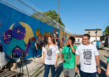 “Grafite é cultura, diálogo social e empoderamemto”, afirma deputada Katarina