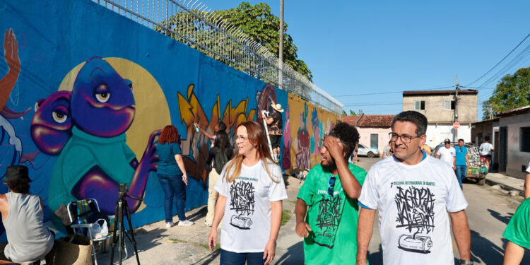 “Grafite é cultura, diálogo social e empoderamemto”, afirma deputada Katarina