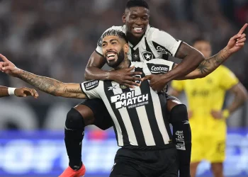 Botafogo goleia Peñarol por 5 a 0 e coloca pé na final da Libertadores