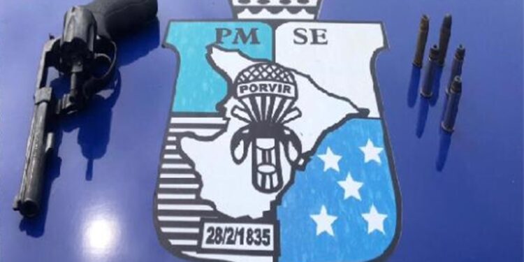 Polícia Militar apreende arma de fogo e prende homem por porte ilegal em Laranjeiras