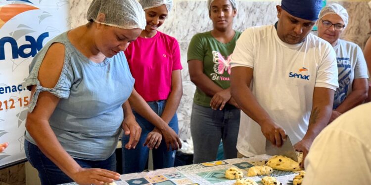 Senac oferta cursos gratuitos de confeitaria natalina em Cristinápolis e Tobias Barreto