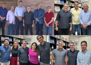 Senador Alessandro recebe prefeitos e vereadores aliados eleitos no último pleito