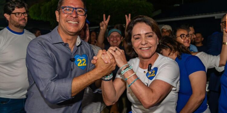 Emília Corrêa lidera com 61,6% dos votos válidos, aponta pesquisa Futura