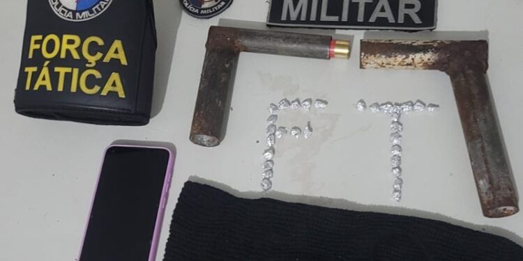 PM prende suspeito por tráfico ilícito de drogas na Zona Sul de Aracaju
