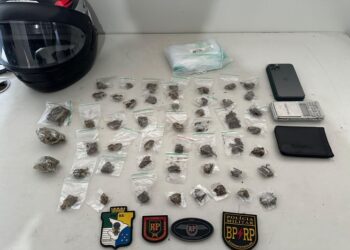 Polícia Militar prende homem com mais de 47 papelotes de maconha na zona Norte de Aracaju
