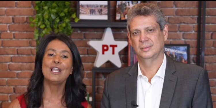 Márcio Macedo e Eliane Aquino declaram voto em Luiz Roberto