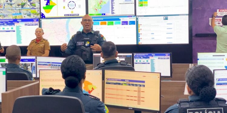 SSP inicia a Operação Eleições 2024, com a ativação do Centro Integrado de Comando e Controle